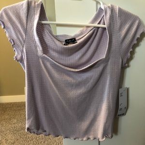 Lavender out from under top NWT